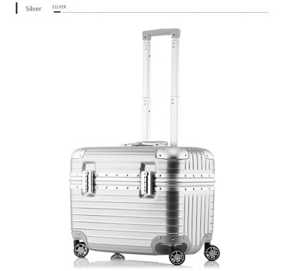 

Aluminum Frame PC Travel Rolling Lugagge Bags Suitcase Bag Trip Box Carry On 17 Inch Business Computer Trolley Case Customs lock