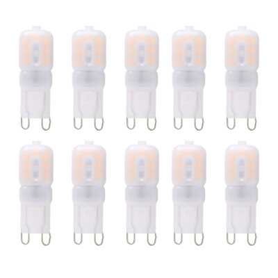 

Lightme 10PCS G9 AC 220V 2W SMD 2835 LED Bulb Spotlight with 14 LEDs