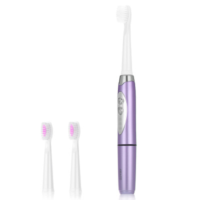 

SEAGO SG - 659 Waterproof Sonic Electric Toothbrush Intelligent 2-min Timing with 3 Brush Heads