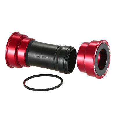 

Lixada Road Bike Bicycle Cycling Press Fit Bottom Bracket Aluminum Alloy 86mm92mm BB Crank Set Bearing Axis Parts