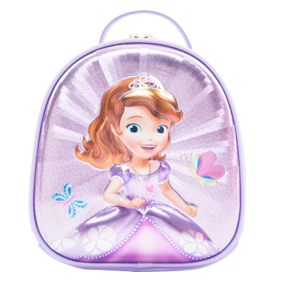 

DISNEY Disney Childrens Bags Girls Fashion 3D Stereo Bag Messenger Bag Shoulder Bag Tote Three Cartoon Toddler Bag Girl Gift DR2S011-2 Purple