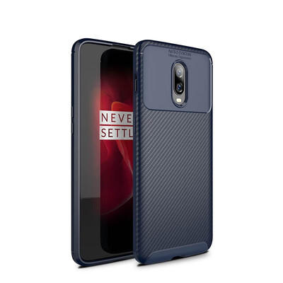 

Carbon Fiber Phone Case for OnePlus 6T Anti-Shock Cell Phone Shell