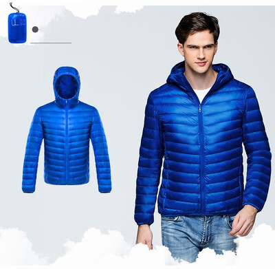 

Man Winter Autumn Jacket 90 White Duck Down Jackets Men Hooded Ultra Light Down Jackets Warm Outwear Coat Parkas Outdoors