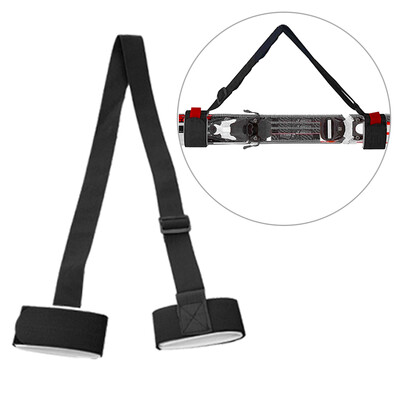 

12M Ski Carrier Straps Handle Adjustable Snowboard Shoulder Strap Handle Skis Sling Braces