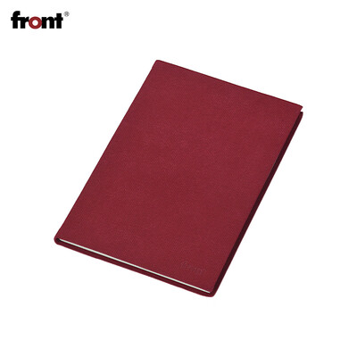 

front A5 Writing Notebook Ruled Paper Diary Travel Journal Daily Notepad with Bookmark Ribbon Perfect for Business Office Meeting