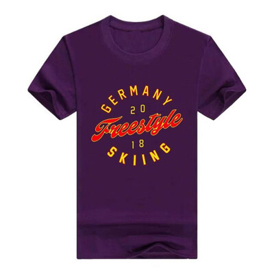 

Freestyle Skiing 2018 Winter Sports Games Short Sleeve T Shirt