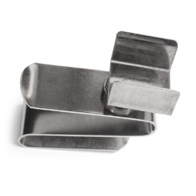 

Stainless Steel Cue Chalk Clip Snooker Billiards Chalk Holder Pool Cue Magnetic Chalk Holder with Clip