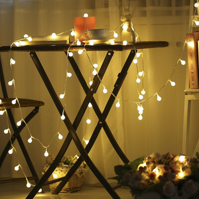 

Kwb Led Christmas String Light 2M 20 Balls Warm White Rgb Outdoor with Battery Box