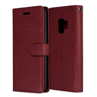 

MOONCASE Samsung Galaxy S9 3 Card Photo Frame Holster - Brown
