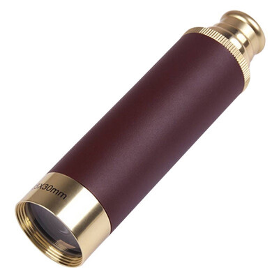 

MaiFeng 25 x 30 Roof BAK - 4 Prism Monocular Brass Color Pirate Style