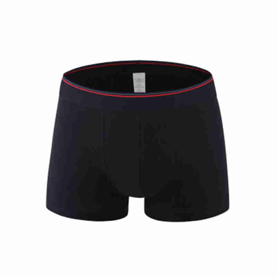 

Aa-shop 1PCS Men Underwear Big Size Good Quality Breathing Cotton Solid Color