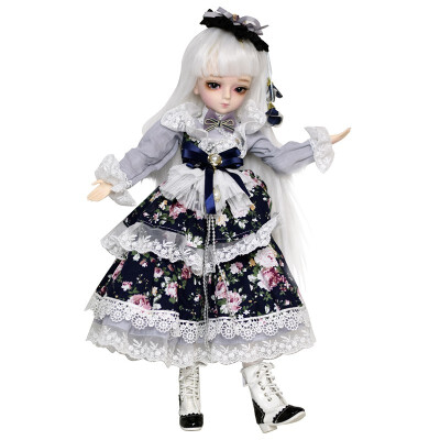 

EVA BJD Evelyn 14 BJD Doll Full Set Ball Jointed Doll Clothes Wig Shoes Makeup Accessories