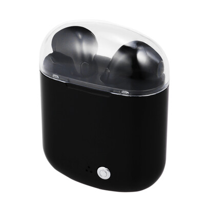 

i7S Plus TWS Headphones True Wireless Bluetooth 42EDR Earphone In-ear Stereo Music Headsets Hands-free w Microphone Charging Bo