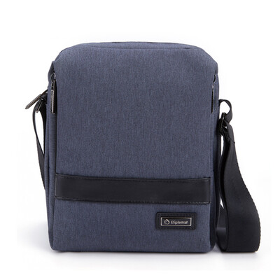 

Diplomat Simplified Casual Casual Crossbody Bag DB-757O-2 Iron Grey