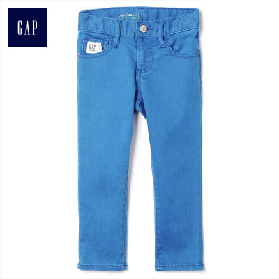 

GAP flagship store childrens clothing childrens boys basic elastic washable slim jeans 213941 cobalt blue 90cm 2T