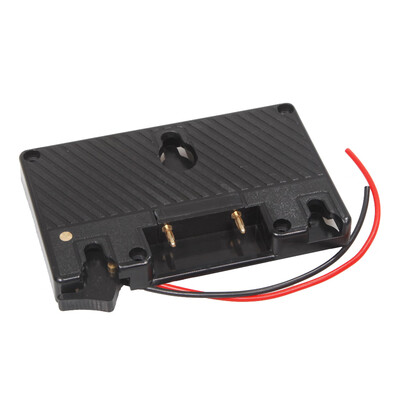 

Gold Mount Battery Camera Adapter Plate for Panasonic Camcorder Power B-Tap Anton Bauer Battery