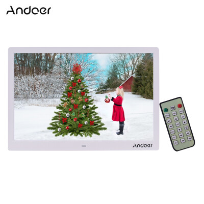 

Andoer 154 Inch 1280 800 Resolution LED Digital Picture Photo Frame Photo Album 1080P HD Video Playing with Remote Control Musi