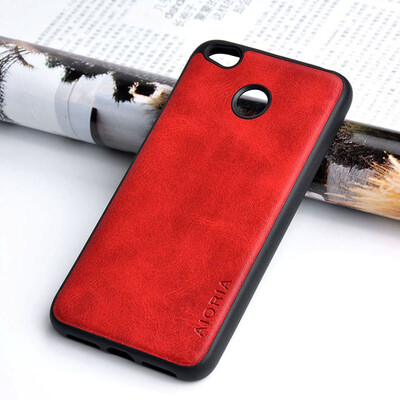 

for xiaomi redmi 4x case 50" Luxury Vintage leather Skin cover phone cases for xiaomi redmi 4x funda Business coque capa
