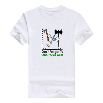 

Funny Math Dont Forget To Label Your Axes Math Pun Calculus Gift Men Tshirt