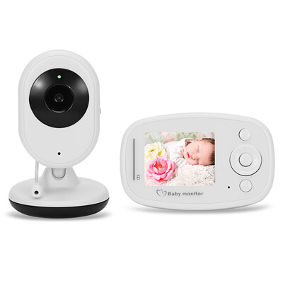 

24G Wireless Digital Video Baby Monitor with Night Vision Two-way Talk 24 inch LCD Display Temperature Detection