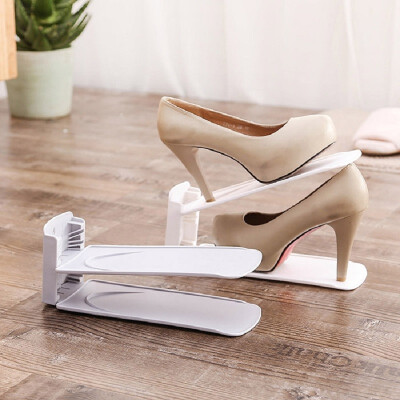 

SN0086 Plain Adjustable Double Shoe Rack