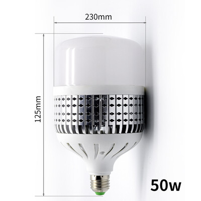

E27 LED Bulb Fin High Power Saving Super Bright Screw 50W 100W 150W Workshop Lamp Factory Indoor Lights Courtyard Lamps