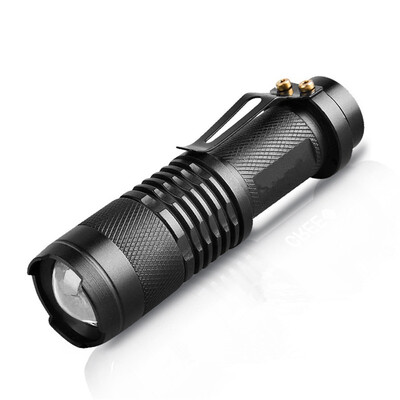 

High quality Hard light lantern Torch light mini LED Flashlight Lumens Zoomable Penlight