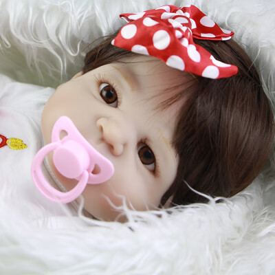 

Lifelike Reborn Baby Doll 23 Inch Full Body Silicone 57 cm Fashion bebe Toy Menina Kid Birthday Gifts House Play Toy Doll