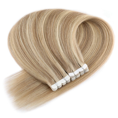 

Neitsi 20Inch Mini Tape in Human Hair Extensions Straight 10Pcs Tape-ins 5A Grade Quality