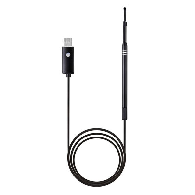 

2 in1 USB Port Ear&Nose Endoscope 55mm Visual Lens Mini Camera DDES01 Earpick Otoscope Endoscope Borescope for PC Windows