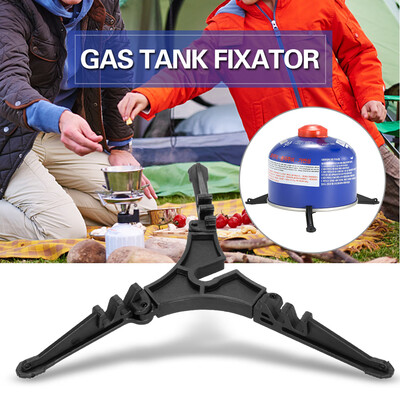 

Outdoor Stove Burners Canister Stabilizer Bracket Gas Tank Stand Tripod Support Folding Fuel Tank Tool Equipment Camping Travel Ba