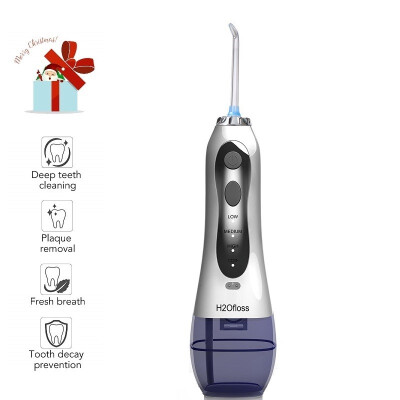 

Water Flosser Cordless Oral Irrigator with IPX7 Waterproof 5 Jet Tips Dental Compatible - Rechargeable Portable stomatologiczny