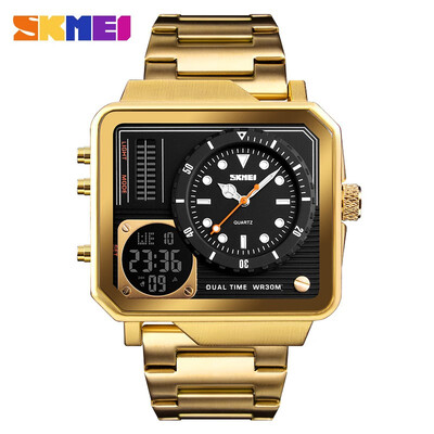 

SKMEI Dual Time Display EL light Digital Watch