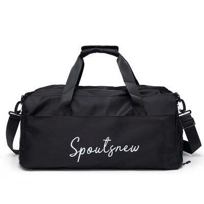 

The ninth city VNINE sports&fitness travel bag female casual large-capacity handbag short-distance crossbody fitness bag VD8BV62933J black