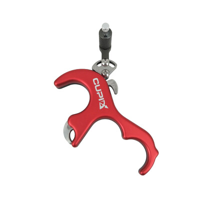 

Composite Metal 4 Finger Grip Caliper Arrow Release Aids for Compound Bow Hunting Archery Steel Bow Shooting Equipment