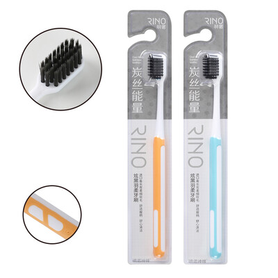 

Rino RN017 Bamboo Charcoal Toothbrush Color send randomly