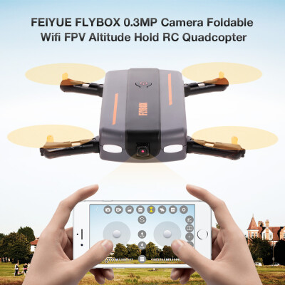 

FEIYUE FLYBOX 03MP Camera Foldable Wifi FPV 6-Axis Gyro Altitude Hold Headless RC Quadcopter Drone