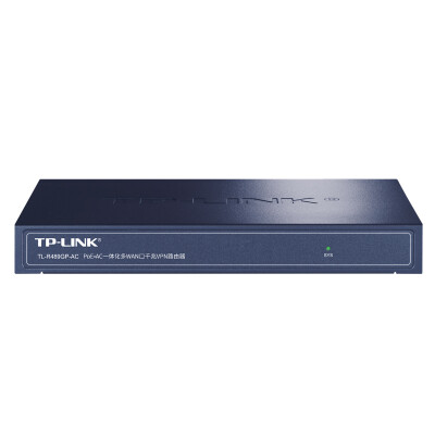 

TP-LINK Enterprise VPN Router Gigabit Port8 Port PoE Power SupplyAP ManagementMulti-WAN Port TL-R489GP-AC