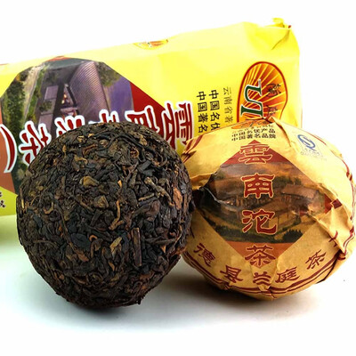 

2014 Year Ripe Pu erh Yunnan Tuocha The Chinese Puer Tea Lan Ting Shu Puer Thee Imported-China 100g PT01 Aged puerh best organic