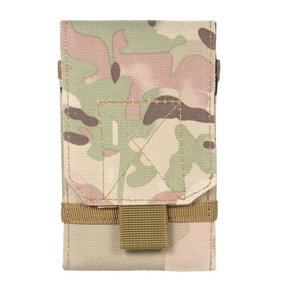 

Army Camouflage Bag for Mobile Phone Smartphone Pouch Cover Hoop Loop Belt Case Outdoor Waist Bag Purse Size -6