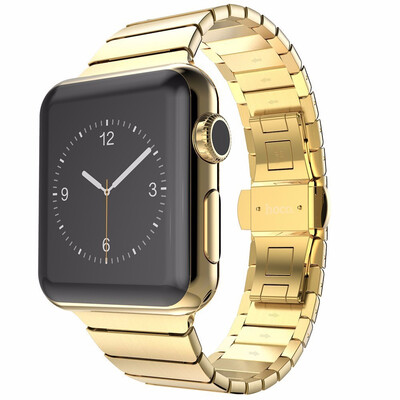 

Luxury Butterfly Clasp Stainless Steel Watch Bands for Apple Watch 40mm 44mm 38mm 42mm Strap For iwatch Series 4 3 2 1