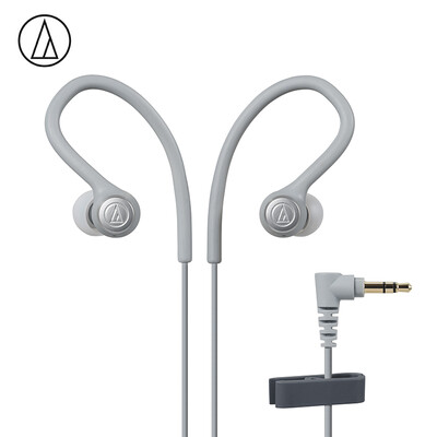 

Iron triangle SPORT10 in-ear IPX5 waterproof mobile phone headset sports headset gray, Audio-technica SPORT10 Sport Headset gray