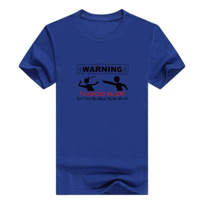 

Funny Coworker Gift Warning Sign Avoid Injury Dont Tell Me How Do Job Men Tee