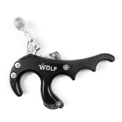 

4 Finger Caliper Bow Release Grip for Compound Bow Archery Release Aid