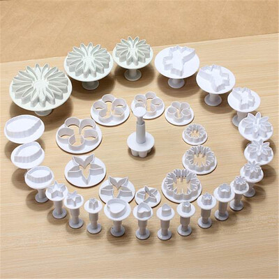 

DIY Tools Decorating Cake Pastry Plunger Cutters Home Fondant Cookie Chocolate Sugarcraft Baking Moulds 33PCS