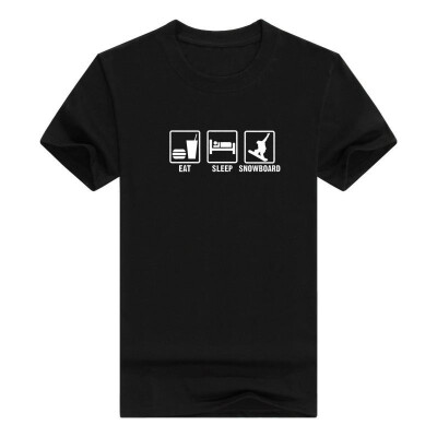 

Eat Sleep Snowboard Mens t-Shirt