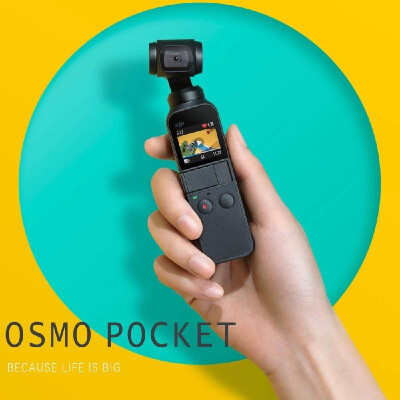 

DJI Osmo Pocket Gimbal Camera 3-Axis Handheld Stabilizer 4K 60fps Video Mini Camera