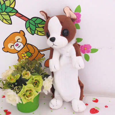 

Pencil bag cute dog plush pencil pouch kawaii pen bag pencil case makeup bag