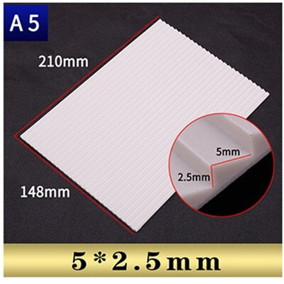 

DIY 2pcs sand ABS simulation stair step plate plastic building materials 210148MM