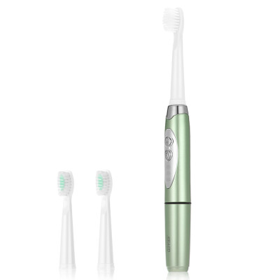 

SEAGO SG - 659 Waterproof Sonic Electric Toothbrush Intelligent 2-min Timing with 3 Brush Heads